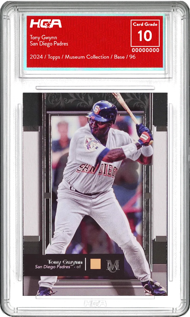 HGA Poly slab: Tony Gwynn, San Diego Padres, graded 10