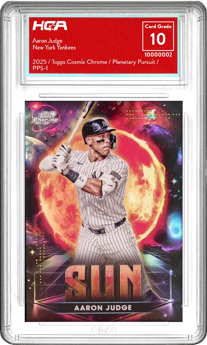 HGA Poly slab: Aaron Judge, graded 10
